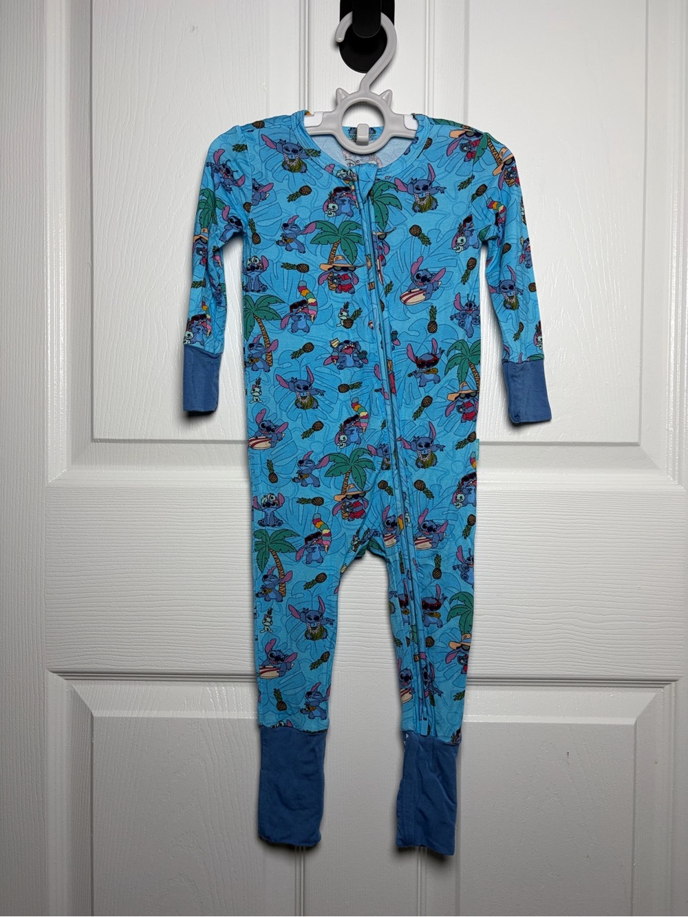 Posh Peanut Disney Stitch Bamboo Convertible Zippy 9-12M EUC